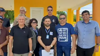 Vereadores de Cabaceiras participam de reunião com DER ao lado do prefeito Tiago Castro