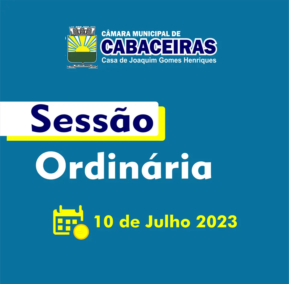 Câmara de Vereadores de Cabaceiras aprova importantes matérias em Sessão Ordinária