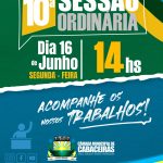 10ª SESSÃO ORDINÁRIA